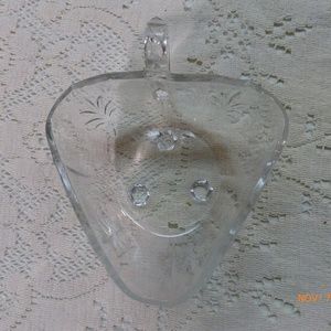 Vintage Fostoria Glass/Crystal Etched Bowl